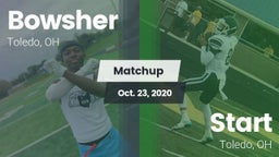 Matchup: Bowsher  vs. Start  2020