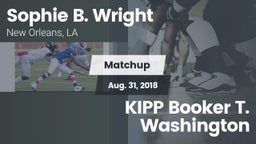 Matchup: Sophie B. Wright vs. KIPP Booker T. Washington 2018