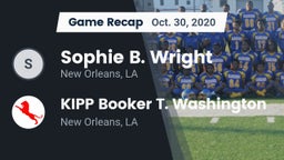 Recap: Sophie B. Wright  vs. KIPP Booker T. Washington  2020