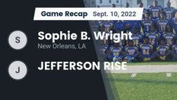 Recap: Sophie B. Wright  vs. JEFFERSON RISE  2022
