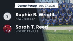 Recap: Sophie B. Wright  vs. Sarah T. Reed  2023