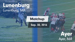 Matchup: Lunenburg High vs. Ayer  2016