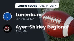 Recap: Lunenburg  vs. Ayer-Shirley Regional  2017