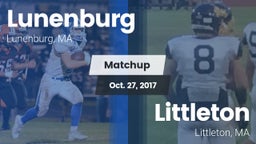 Matchup: Lunenburg High vs. Littleton  2017