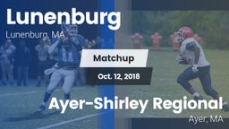 Matchup: Lunenburg High vs. Ayer-Shirley Regional  2018
