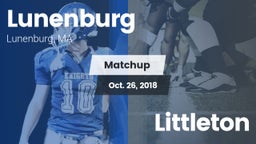 Matchup: Lunenburg High vs. Littleton 2018