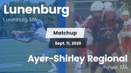 Matchup: Lunenburg High vs. Ayer-Shirley Regional  2020
