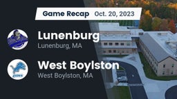 Recap: Lunenburg  vs. West Boylston  2023