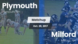 Matchup: Plymouth vs. Milford  2017