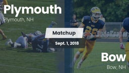 Matchup: Plymouth vs. Bow  2018