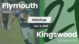 Matchup: Plymouth vs. Kingswood  2018