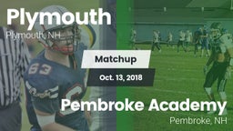 Matchup: Plymouth vs. Pembroke Academy 2018