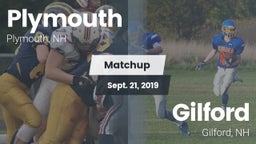 Matchup: Plymouth vs. Gilford  2019