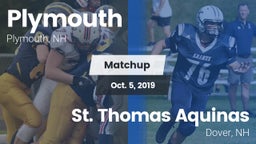 Matchup: Plymouth vs. St. Thomas Aquinas  2019