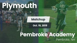 Matchup: Plymouth vs. Pembroke Academy 2019