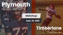 Matchup: Plymouth vs. Timberlane  2020