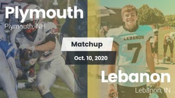 Matchup: Plymouth vs. Lebanon  2020