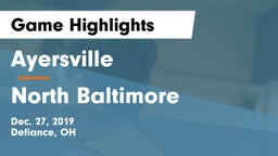 Ayersville  vs North Baltimore  Game Highlights - Dec. 27, 2019