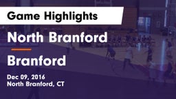 North Branford  vs Branford  Game Highlights - Dec 09, 2016