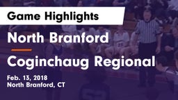 North Branford  vs Coginchaug Regional  Game Highlights - Feb. 13, 2018