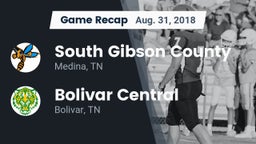 Recap: South Gibson County  vs. Bolivar Central  2018