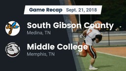 Recap: South Gibson County  vs. Middle College  2018