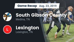 Recap: South Gibson County  vs. Lexington  2019