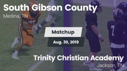 Matchup: South Gibson County vs. Trinity Christian Academy  2019