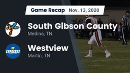Recap: South Gibson County  vs. Westview  2020