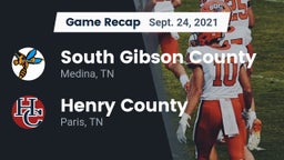 Recap: South Gibson County  vs. Henry County  2021