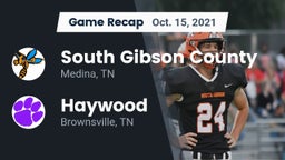 Recap: South Gibson County  vs. Haywood  2021