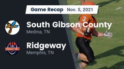 Recap: South Gibson County  vs. Ridgeway  2021