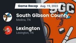Recap: South Gibson County  vs. Lexington  2022