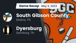Recap: South Gibson County  vs. Dyersburg  2023