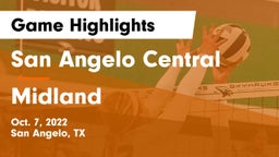 San Angelo Central  vs Midland  Game Highlights - Oct. 7, 2022