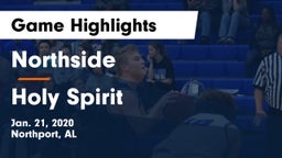 Northside  vs Holy Spirit Game Highlights - Jan. 21, 2020