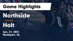 Northside  vs Holt  Game Highlights - Jan. 21, 2021