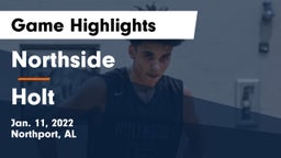 Northside  vs Holt  Game Highlights - Jan. 11, 2022