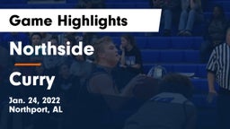 Northside  vs Curry  Game Highlights - Jan. 24, 2022