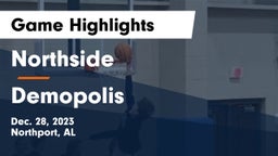 Northside  vs Demopolis  Game Highlights - Dec. 28, 2023