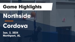 Northside  vs Cordova  Game Highlights - Jan. 2, 2024
