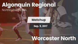 Matchup: Algonquin Regional vs. Worcester North 2017