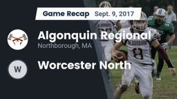 Recap: Algonquin Regional  vs. Worcester North 2017