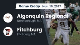 Recap: Algonquin Regional  vs. Fitchburg  2017