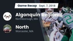 Recap: Algonquin Regional  vs. North  2018