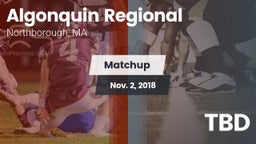 Matchup: Algonquin Regional vs. TBD 2018