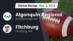 Recap: Algonquin Regional  vs. Fitchburg  2018