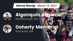 Recap: Algonquin Regional  vs. Doherty Memorial  2021