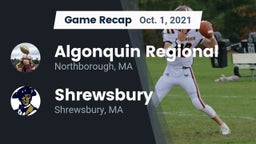 Recap: Algonquin Regional  vs. Shrewsbury  2021