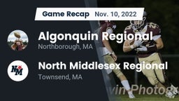 Recap: Algonquin Regional  vs. North Middlesex Regional  2022